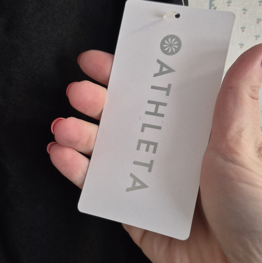 Athleta Black Elation Sheen Tights - Picture 4 of 11